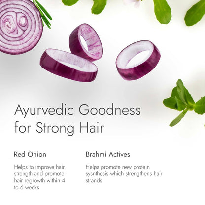 Kapiva Ayurveda Hair Rituals Onion Brahmi Hair Oil
