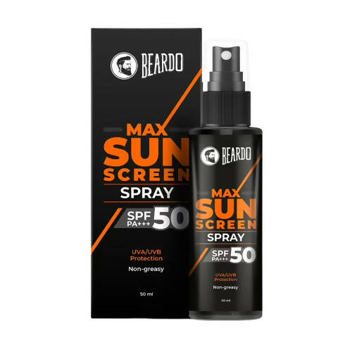 Beardo Max Sunscreen Spray SPF-50 for Men - BUDNEN