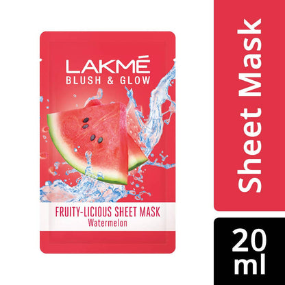 Lakme Blush And Glow Watermelon Sheet Mask