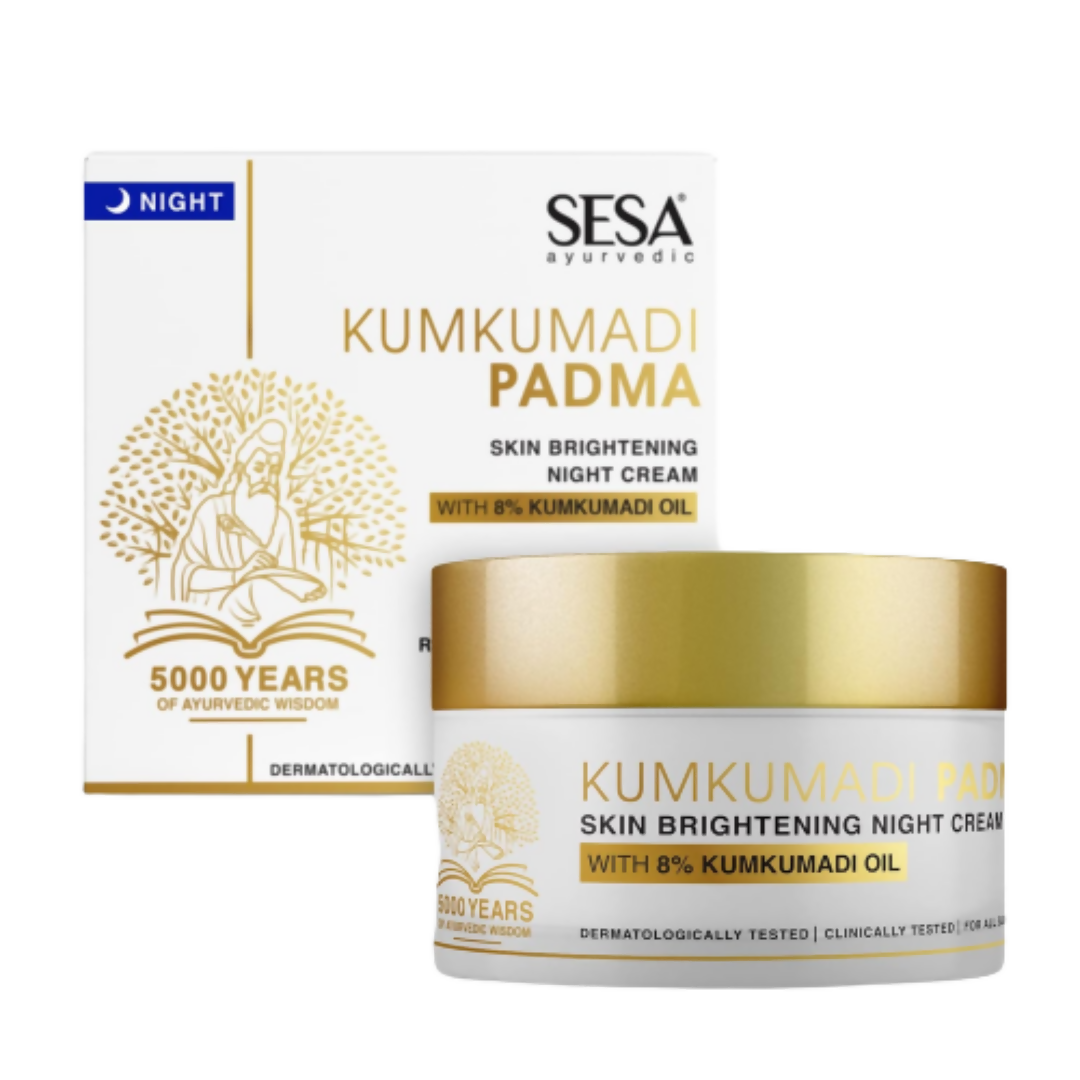 Sesa Ayurvedic Kumkumadi Padma Night Cream - BUDEN