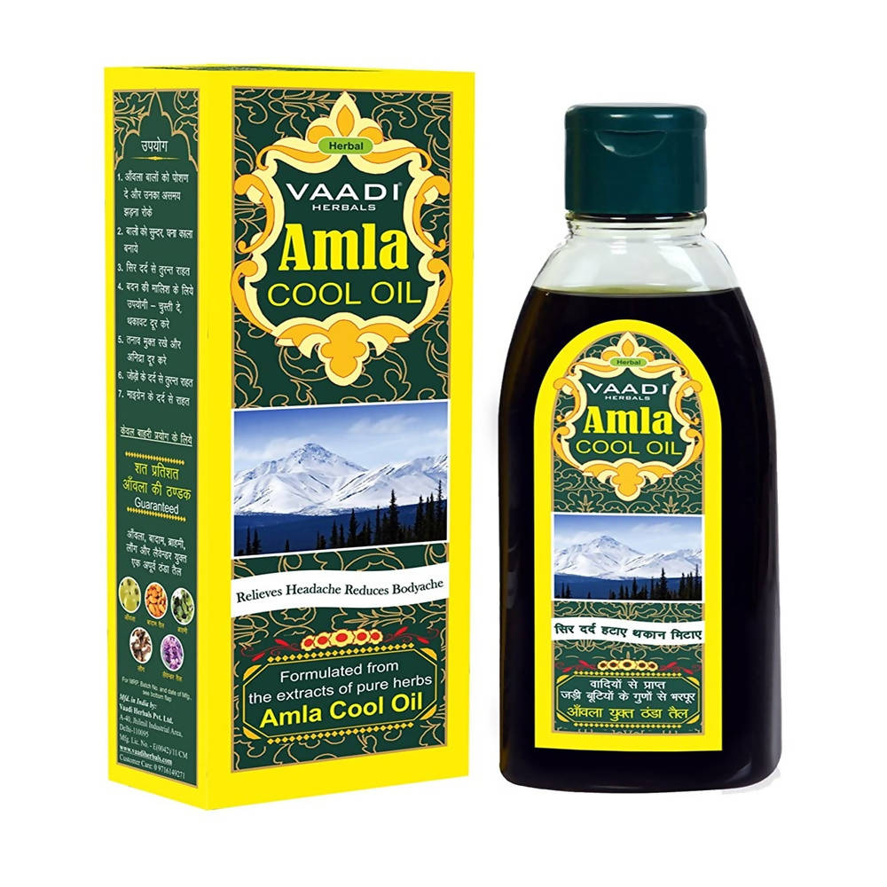 Vaadi Herbals Amla Cool Oil with Brahmi and Amla Extract -  buy in usa 