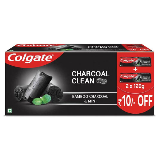 Colgate Charcoal Clean Black Gel Toothpaste with Bamboo Charcoal & Mint - buy in USA, Australia, Canada