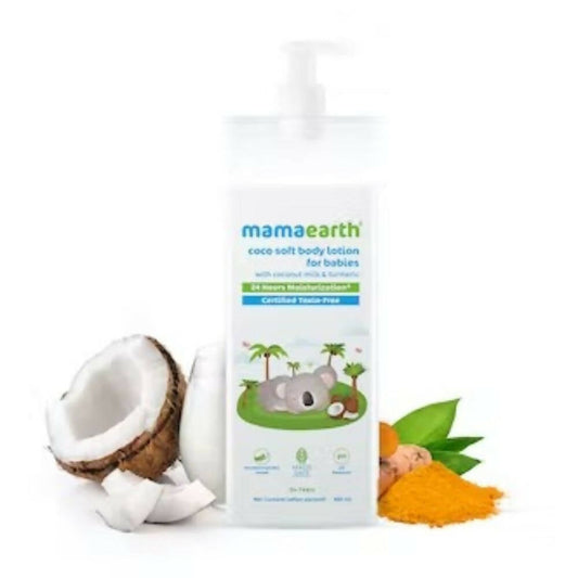 Mamaearth Coco Soft Body Lotion with Coconut Milk & Turmeric for Babies