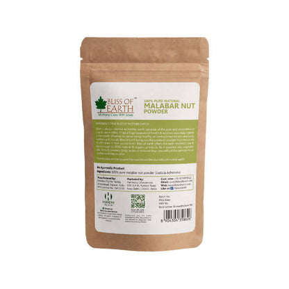 Bliss of Earth 100% Pure Natural Malabar Nut Powder