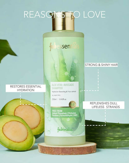 Fabessentials Aloe Vera Avocado Shampoo