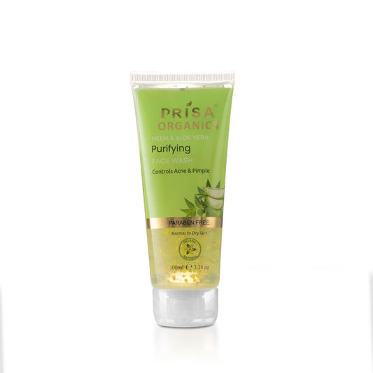 Prisa Organics Neem & Aloe Vera Face Wash - BUDNEN