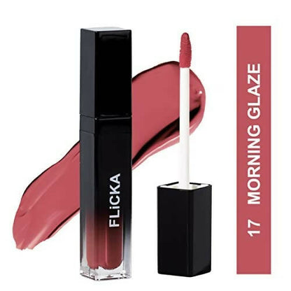 FLiCKA Set and Attack Liquid Matte Lipstick 17 Morning Glaze - Nude