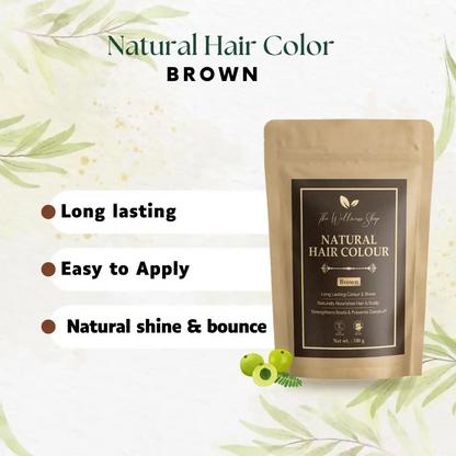 The Wellness Shop Natural Hair Colour Brown