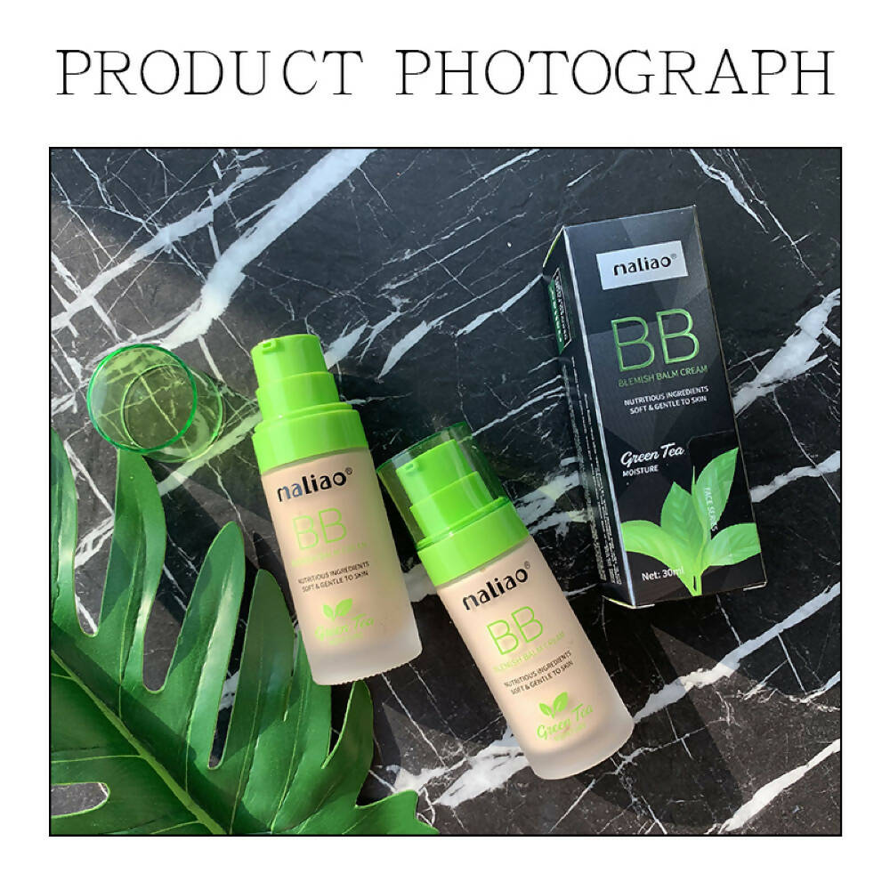 Maliao Professional Matte Look Bb Blemish Green Tea Balm Cream