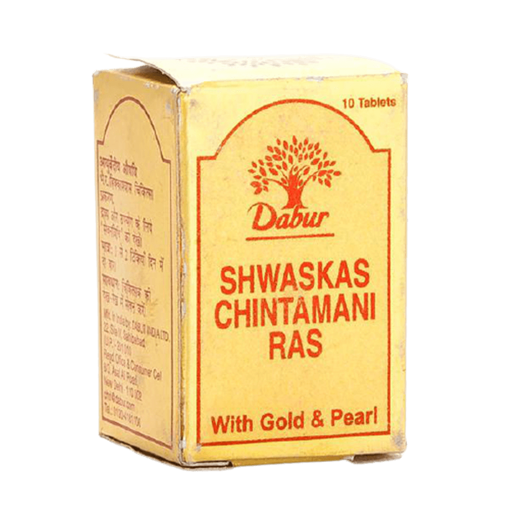 Dabur Shwaskas Chintamani Ras Tablet