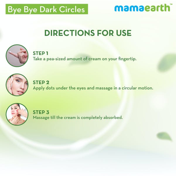 Mamaearth Bye Bye Dark Circles Eye Cream