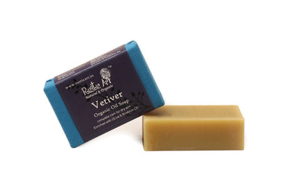 Rustic Art Vetiver Organic Oil Soap