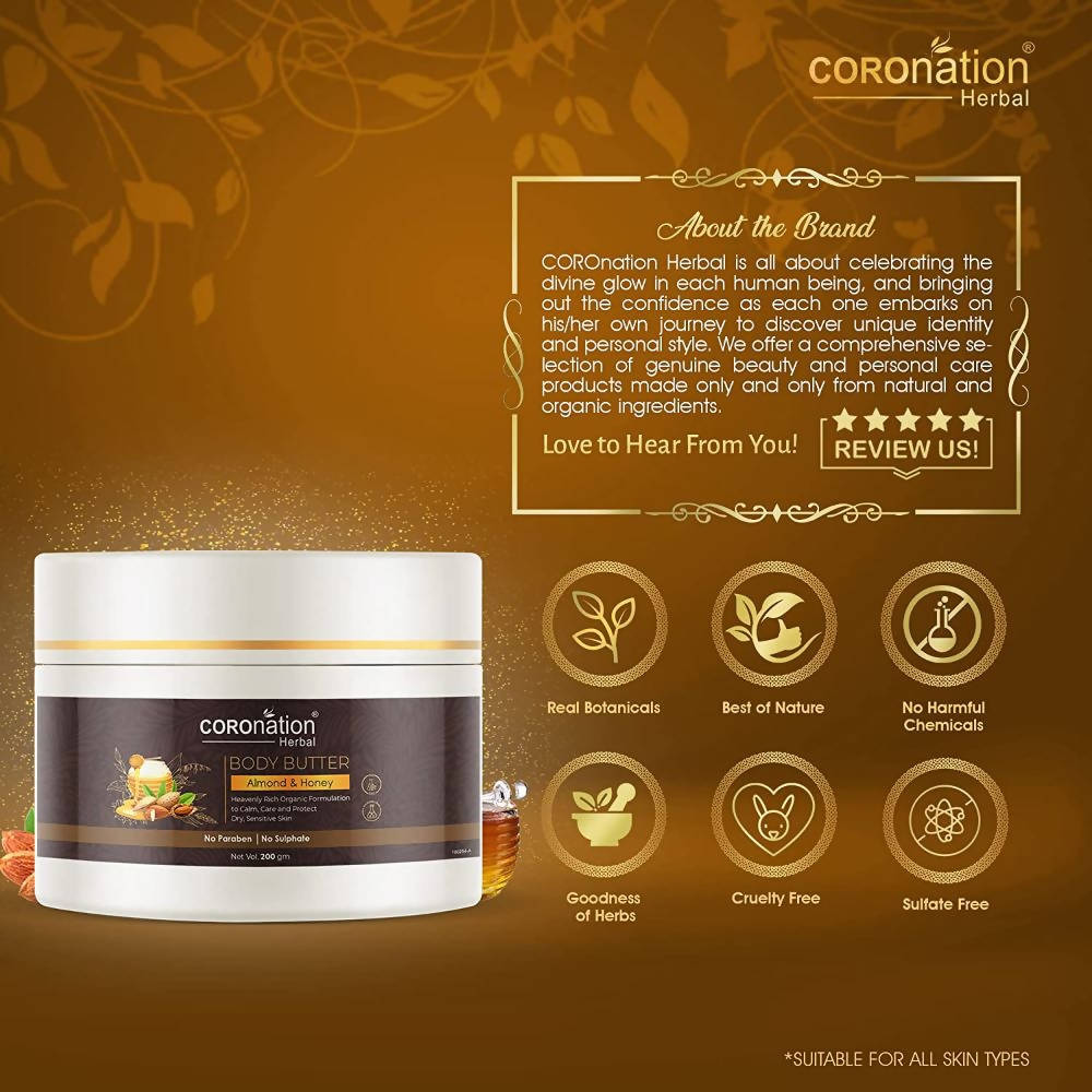 Coronation Herbal Almond & Honey Body Butter