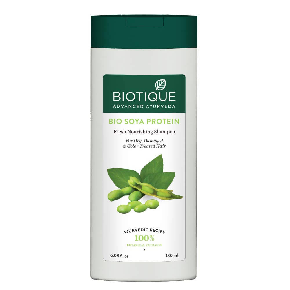 Biotique Advanced Ayurveda Bio Soya Protein Fresh Nourishing Shampoo