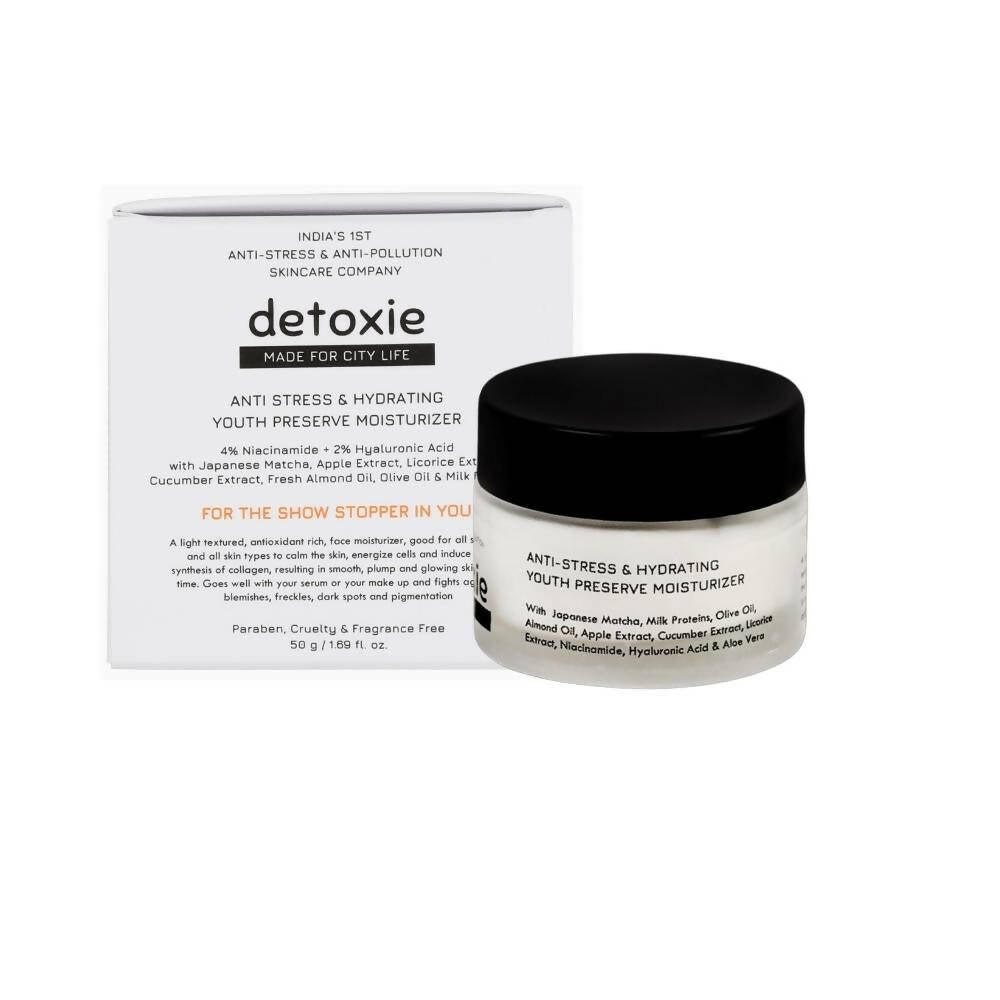 Detoxie Anti-Stress & Hydrating Youth Preserve Face Moisturizer