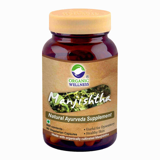Organic Wellness Manjishtha Vegetarian Capsules - BUDEN