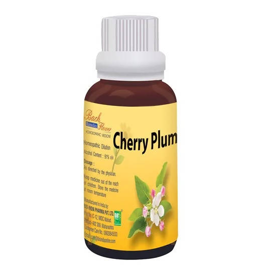 Bio India Homeopathy Bach Flower Cherry Plum Dilution