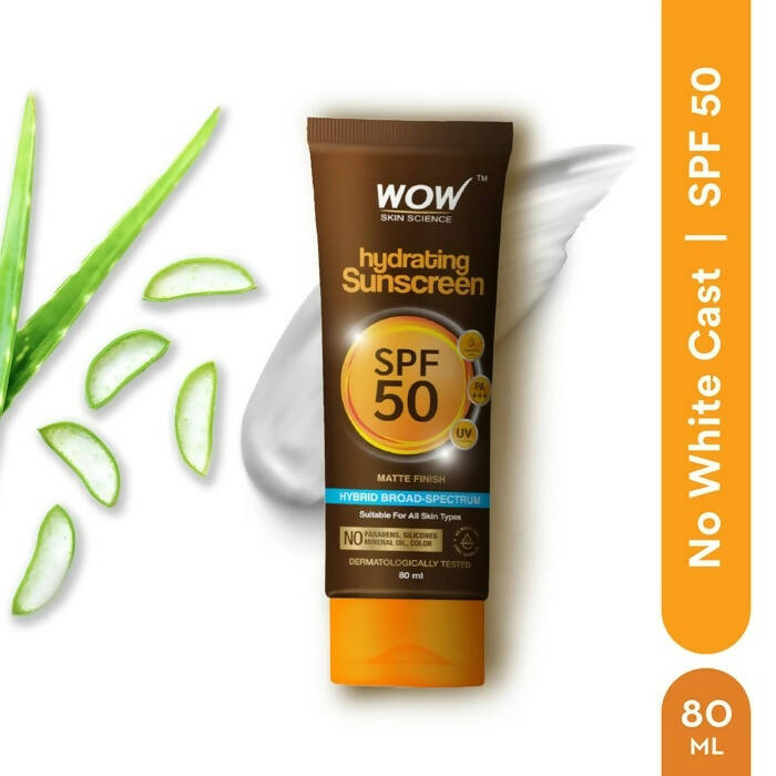 Wow Skin Science Hydrating Sunscreen Spf 50 Pa +++
