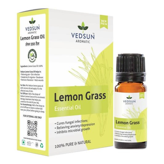 Vedsun Naturals Lemon Grass Essential Oil