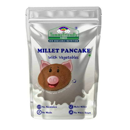 TummyFriendly Foods Millet Pancake Mix - Veggies, Dates, Nuts