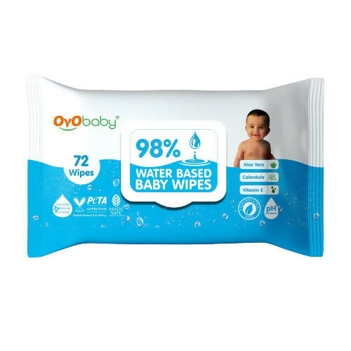 Oyo Baby 98% Water Baby Wipes -  USA, Australia, Canada 