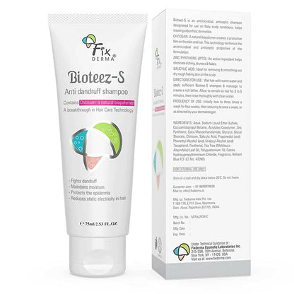 Fixderma Bioteez-S Anti Dandruff Shampoo