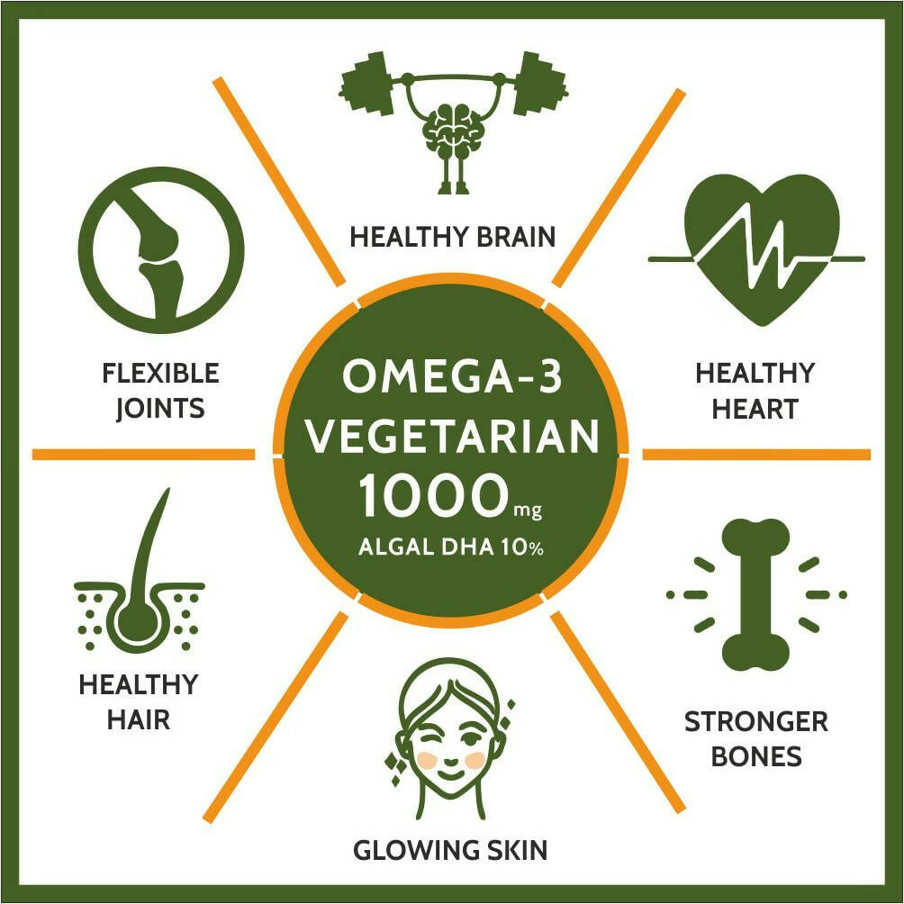 Carbamide Forte Omega-3 Vegetarian Tablets