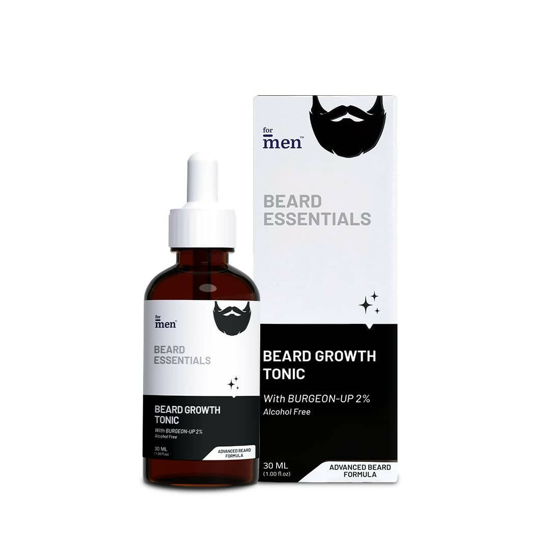 ForMen Beard Growth Tonic with 5% Minoxidil & 2% Burgeon Up - BUDNE