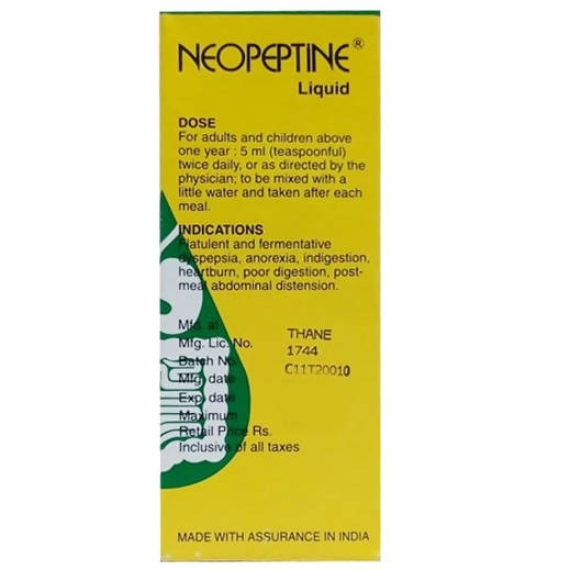 Raptakos Neopeptine Liquid
