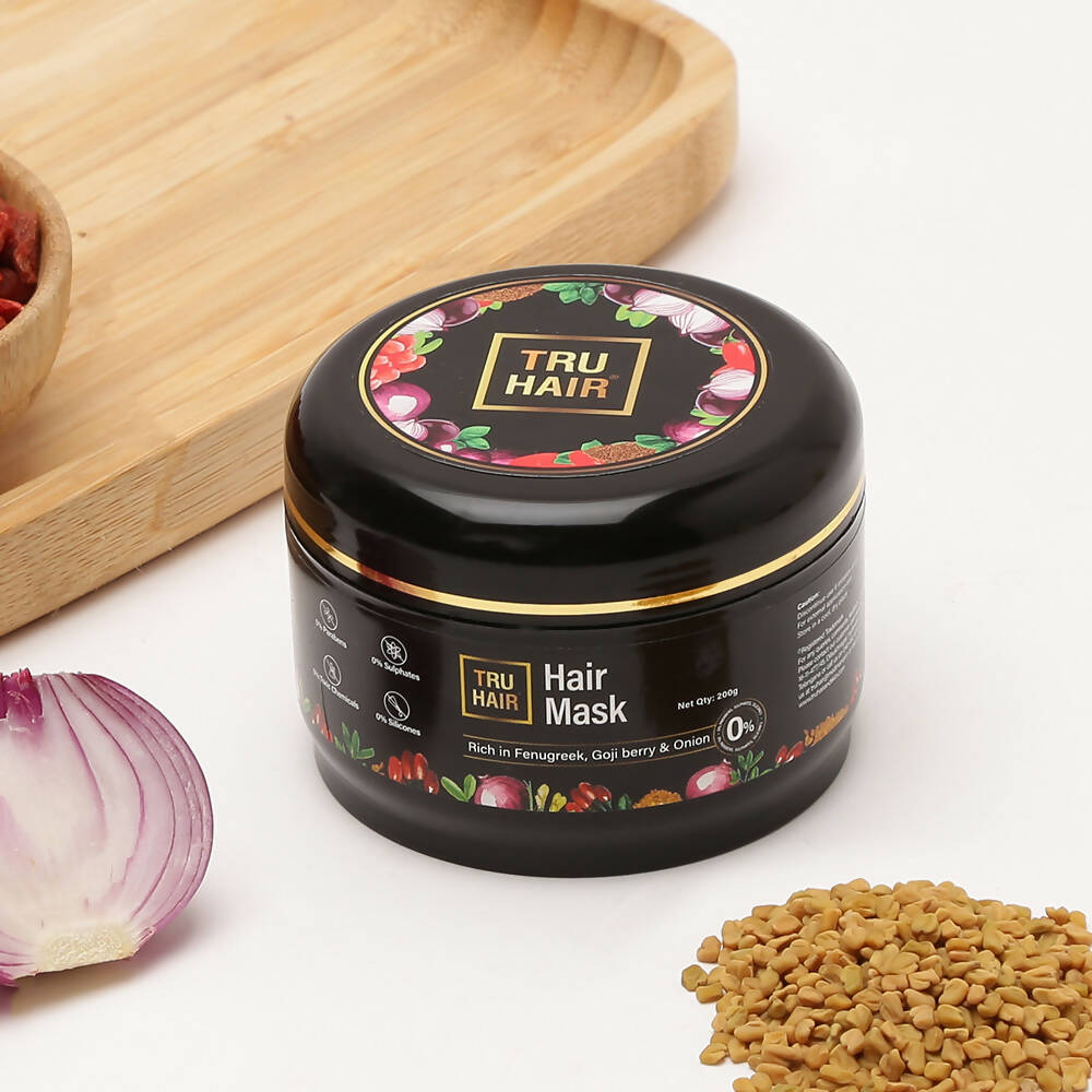 Tru Hair & Skin Fenugreek, Goji Berry & Onion Hair Mask -  buy in usa 