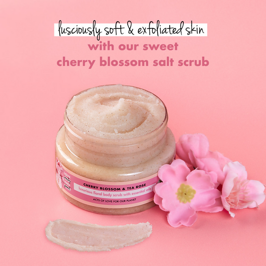 Love Beauty And Planet Cherry Blossom & Tea Rose Body Scrub