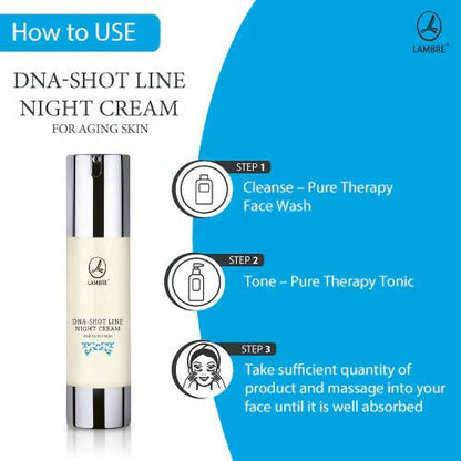 Lambre DNA-Shot Line Anti-Aging Night Cream For Aging Skin