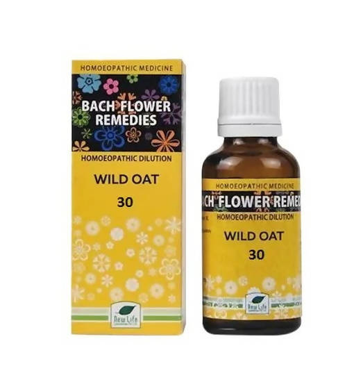 New Life Homeopathy Bach Flower Remedies Wild Oat 30 Dilution