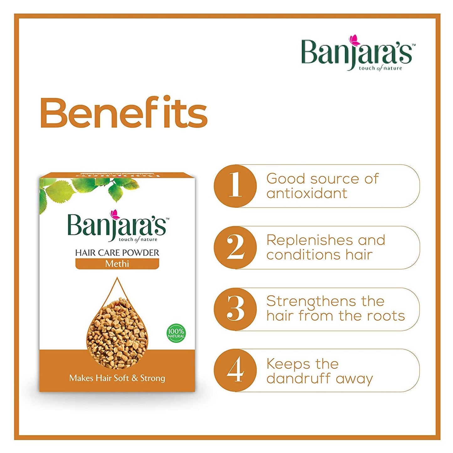 Banjara's Hair Care Powder Combo Pack