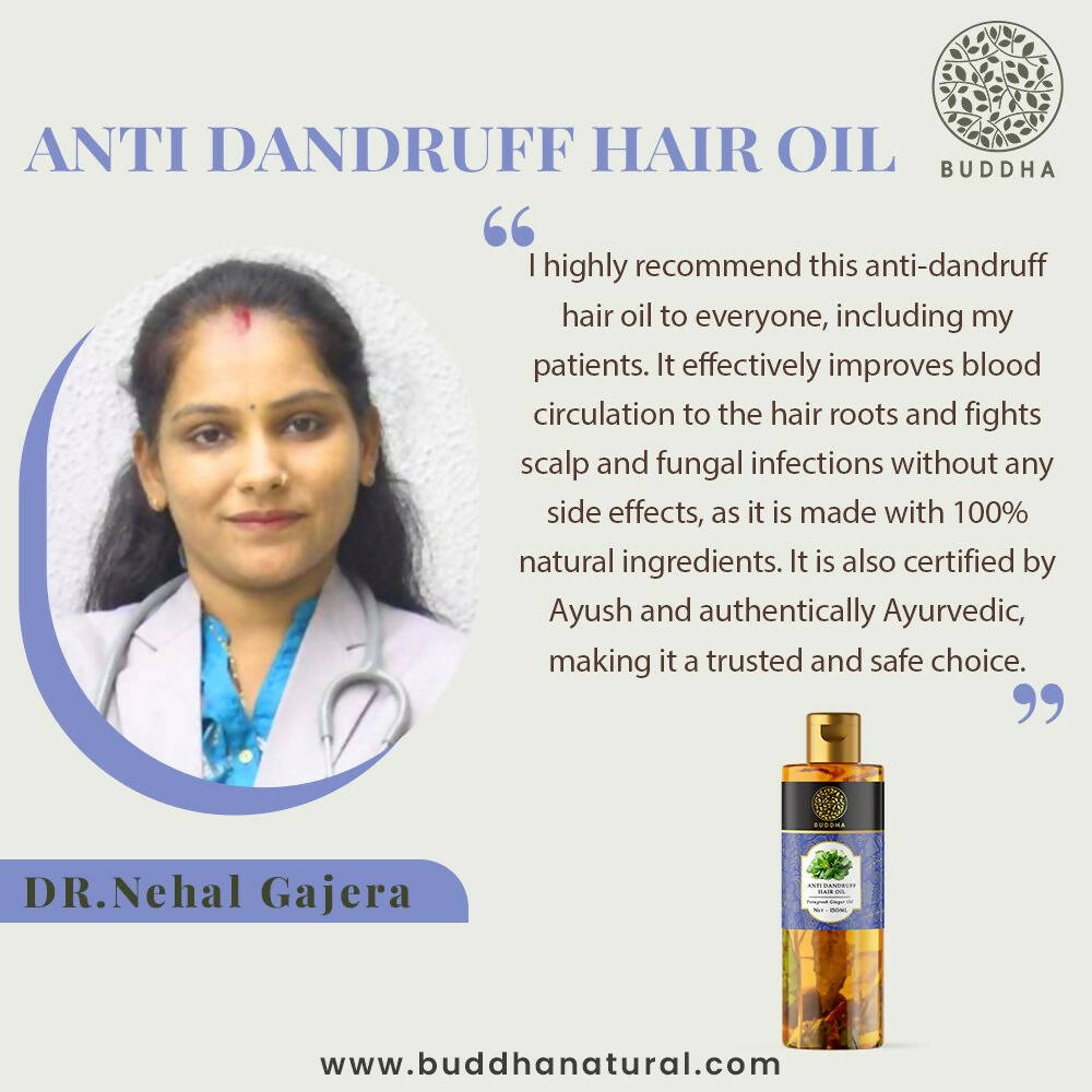 Buddha Natural Dandruff Hair Oil