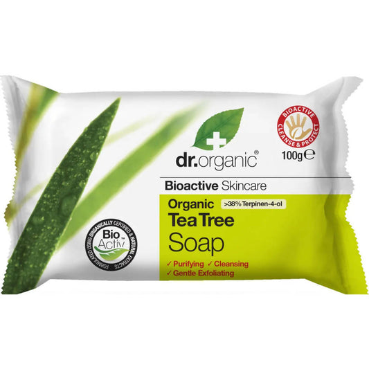 Dr.Organic Tea Tree Soap - usa canada australia