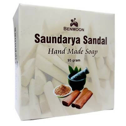 Benmoon Ayurveda Saundarya Sandal Hand Made Soap - usa canada australia