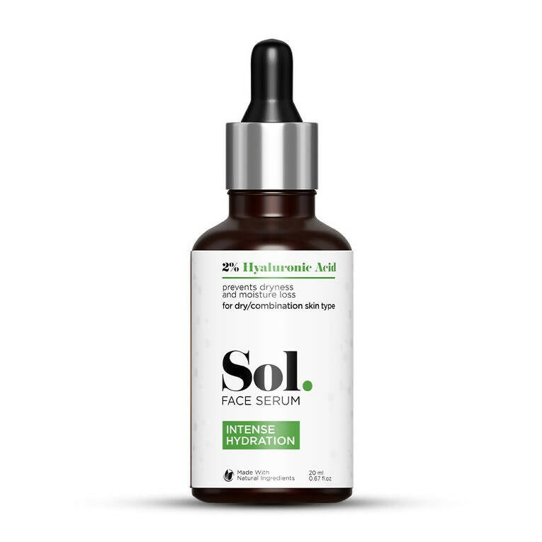 The Man Company Sol. 2% Hyaluronic Acid Intense Hydration Face Serum - usa canada australia