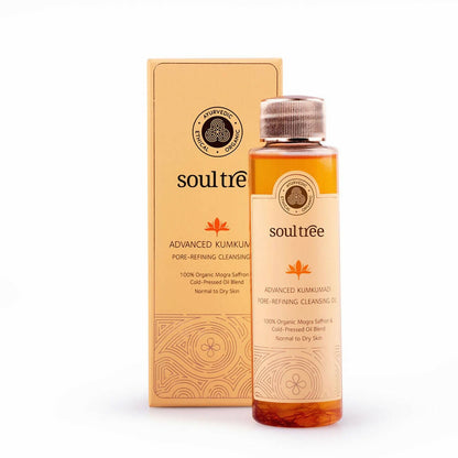 Soultree Advanced Kumkumadi Pore-Refining Cleansing Oil