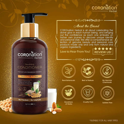 Coronation Herbal Soya & Milk Protein Hair Conditioner