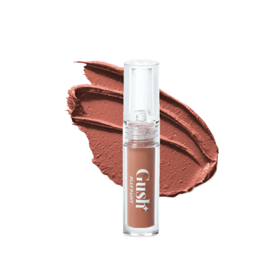 Gush Beauty Play Paint Airy Fluid Lipstick - Brown Nude - BUDNE