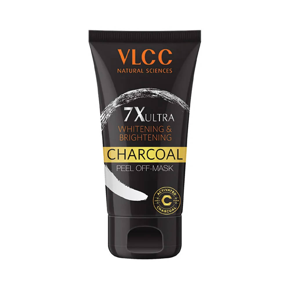 VLCC 7X Ultra Whitening & Brightening Charcoal Peel Off Mask - BUDNE