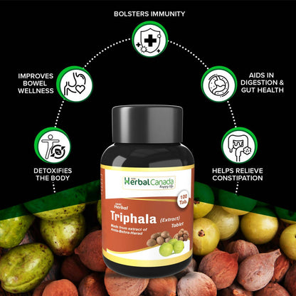 Herbal Canada Triphala Extract Tablets