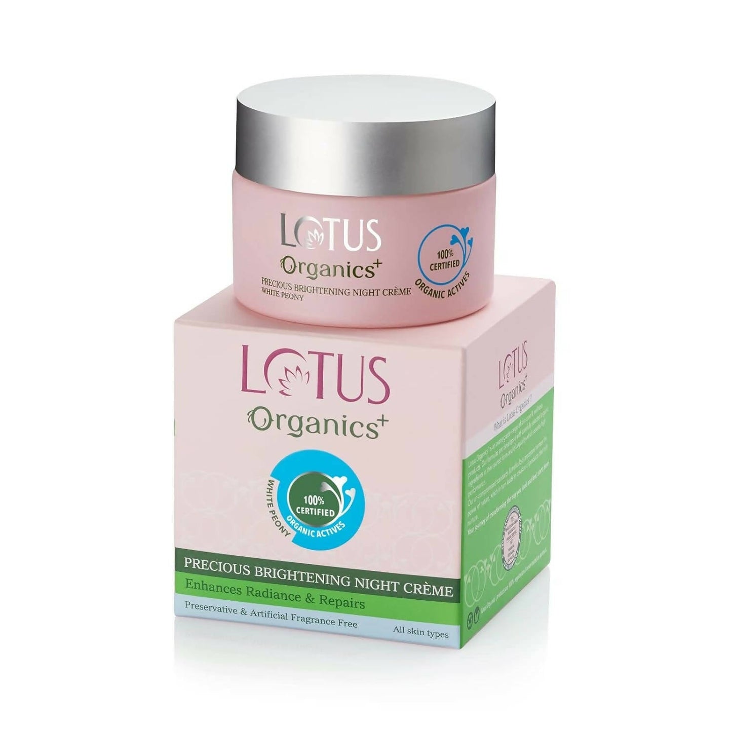 Lotus Organics+ Precious Brightening Night Cream