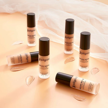 Pilgrim Dream Matte Serum Foundation With Matte & Poreless All Day Coverage Lightweight - Classic Nude