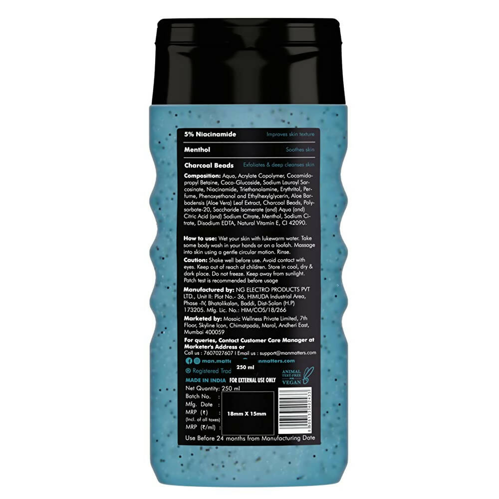 Man Matters Charcoal Body Wash