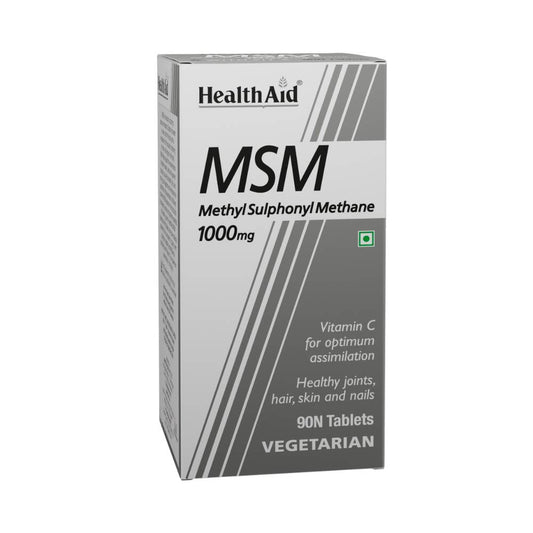 HealthAid MSM 1000 mg Tablets - BUDEN
