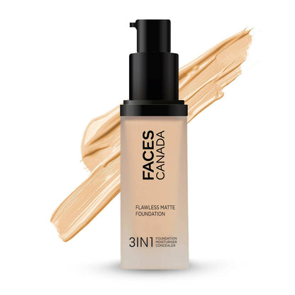 Faces Canada Flawless Matte Foundation - Rich Ivory