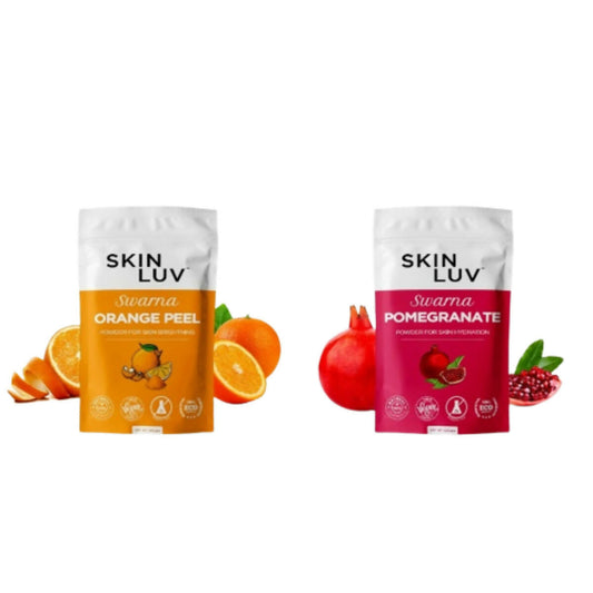 SkinLuv Swarna Orange Peel Powder And Pomegranate Powder Combo - usa canada australia