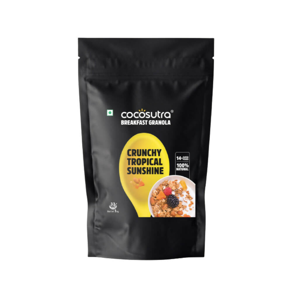 Cocosutra Crunchy Tropical Sunshine Breakfast Granola - BUDNE